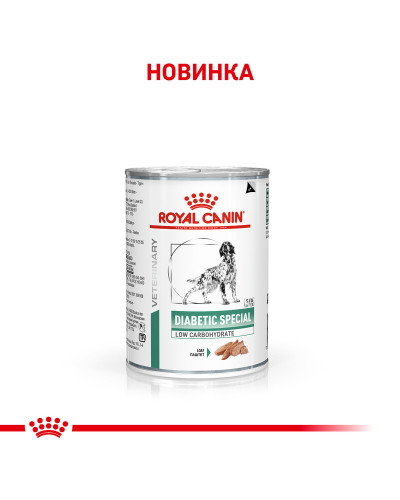 Влажный корм для взрослых собак ROYAL CANIN DIABETIC SPECIAL LC DOG Cans 0.41 кг