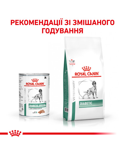 Влажный корм для взрослых собак ROYAL CANIN DIABETIC SPECIAL LC DOG Cans 0.41 кг