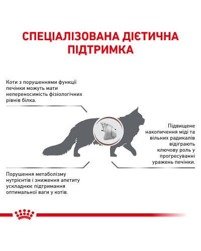 Корм для взрослых кошек ROYAL CANIN HEPATIC CAT 2 кг
