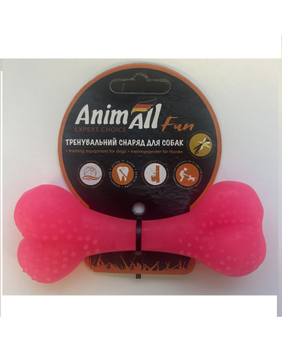 AnimAll Фан 88128 кость 25 см коралловая