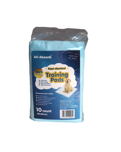 Пелюшки All Absorb БЕЙСИК 60х90см / 10штук, TRP-A09 (24 шт/ящ)
