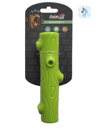AGrizZzly 9857 Игрушка хрустящая палочка, green