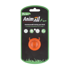 AnimAll Fun мяч чертик с пищалкой 45 мм оранжевый
