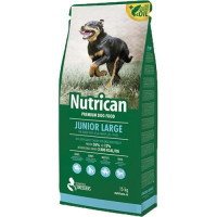 Сухий корм для цуценят великих порід преміум класу Nutrican Junior Large 15 кг (nc506996)