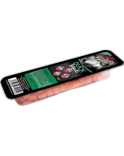 Ласощі для собак Alpha Spirit Snacks напіввологі беззернові кубики з качкою 35 г (as4008335)