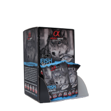 Ласощі для собак Alpha Spirit Snacks напіввологі беззернові кубики з рибою 50 г (as4007350)