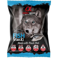 Ласощі для собак Alpha Spirit Snacks напіввологі беззернові кубики з рибою 50 г (as4007350)