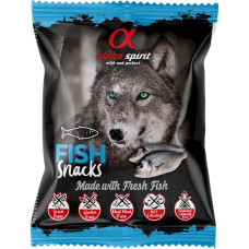 Ласощі для собак Alpha Spirit Snacks напіввологі беззернові кубики з рибою 50 г (as4007350)