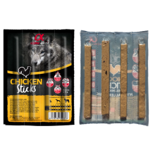 Лакомства для собак Alpha Spirit Sticks полувлажные беззерновые палочки с курицей 4 шт х10 г (as5104405)