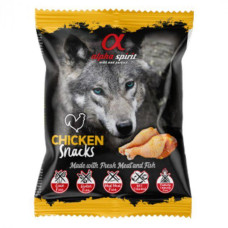 Ласощі для собак Alpha Spirit Snacks напіввологі беззернові кубики з куркою 50 г (as4004350)