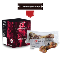 Ласощі для собак кістка Alpha Spirit Vacuum STANDART (Стандарт) 20 см (as90016)