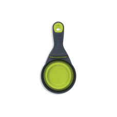 Мерный стакан для корма Dexas Collapsible KlipScoop складной на клипсе 240 мл Салатовый (dx30732)