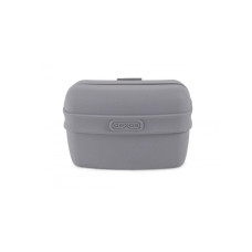 Сумка під ласощі для собак Dexas Pooch Pouch силіконова з кліпсою на пояс Сірий (PW600429)