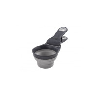 Мірна склянка для корму Dexas Collapsible KlipScoop складана на кліпсі 120 мл Сірий (PW650432429)