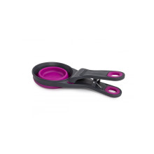 Мерный стакан для корма Dexas Collapsible KlipScoop складной на клипсе 240 мл Пурпурный (PW6604322405)