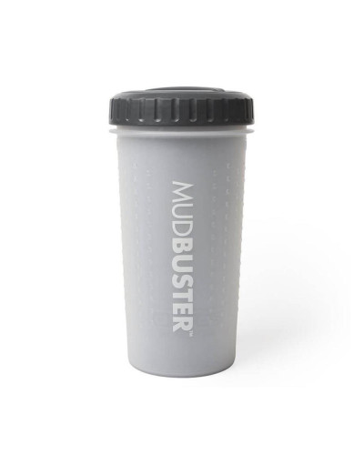 Лапомойка для собак Dexas MudBuster Lidded L с крышкой 22 см Серый (PW720L-429)