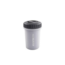 Лапомийка для собак Dexas MudBuster Lidded M з кришкою 15 см Сірий (PW710L-429)