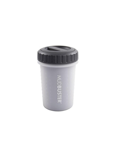 Лапомийка для собак Dexas MudBuster Lidded M з кришкою 15 см Сірий (PW710L-429)