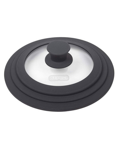 Крышка универсальная Dexas Flex Lid Universal стекло/силикон 14,5-22 см (GSL85-432M)