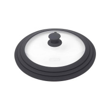 Крышка универсальная Dexas Flex Lid Universal стекло/силикон 24,8-31,8 см (GSL115-432M)