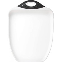 Доска-поднос кухонная Dexas Chop&Scoop Cutting Board M для нарезки и сервировки 36х28 см Белая (328-32-25)