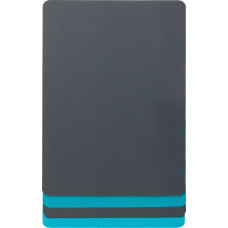 Набір ультратонких дошок Dexas Flex Mats Set Флекс Мат M 28х20см 4шт Чорний/Блакитний (6014PK6)