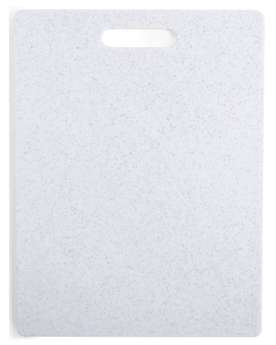 Кокосовая доска для нарезки Dexas PolyFiber Coconut Board EVOLV Полифибер 37х28 см Белая с черным (451-PC32)