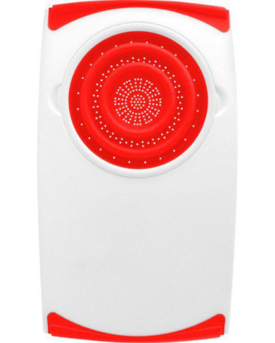 Мультифункциональная доска Dexas Over Sink Strainer Grippboard Стрейнер Борд 51х29 с дуршлагом (427-22-187H)