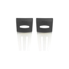Набір лопаток Dexas Salad Hands Pair для салату та пасти 2 шт. 22 см сірий/білий (GSH3-432)