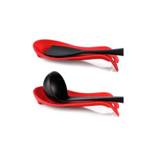 Підставка для кухонних аксесуарів Dexas Spoon Rest силіконова 22х10 червоний (GSR2-1795)