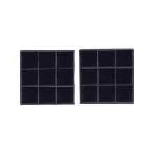 Формы для льда Dexas Ice Cube Trays Grey Айс Кубики 11х11х4см х2шт Серый (GCT1-432)