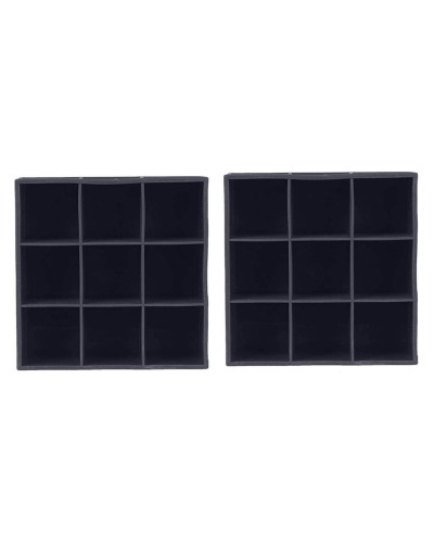 Формы для льда Dexas Ice Cube Trays Grey Айс Кубики 11х11х4см х2шт Серый (GCT1-432)