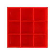 Форми для льоду Dexas Ice Cube Trays Grey Айс Кубики 11х11х4см х2шт червоний (GCT1-1795)