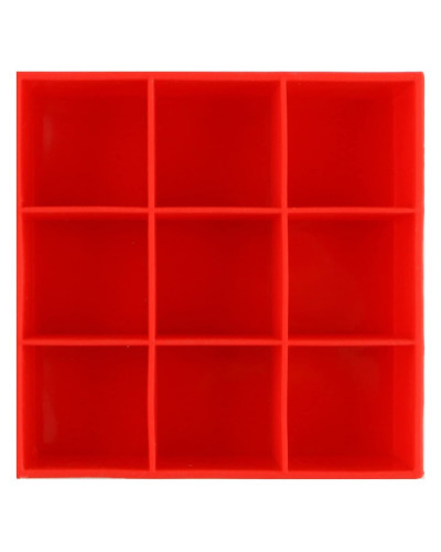 Формы для льда Dexas Ice Cube Trays Grey Айс Кубики 11х11х4см х2шт красный (GCT1-1795)