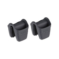 Рукавичка-прихватка силіконова Dexas Pinch MicroMitt S 2шт 5,7х6,4 Сірий (GMM5-432)