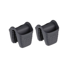 Рукавичка-прихватка силіконова Dexas Pinch MicroMitt S 2шт 5,7х6,4 Сірий (GMM5-432)