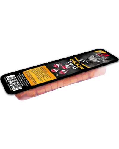 Ласощі для собак Alpha Spirit Snacks напіввологі беззернові кубики з куркою 35 г (as4004335)