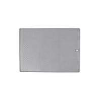 Килимок антиковзкий під миски Dexas Bowl Grippmat М для собак та котів 43х57 см Сірий (PW950429)
