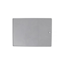 Килимок антиковзкий під миски Dexas Bowl Grippmat М для собак та котів 43х57 см Сірий (PW950429)