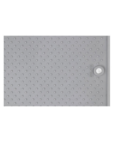 Килимок антиковзкий під миски Dexas Bowl Grippmat S для собак та котів 33x48 см Сірий (PW900429)