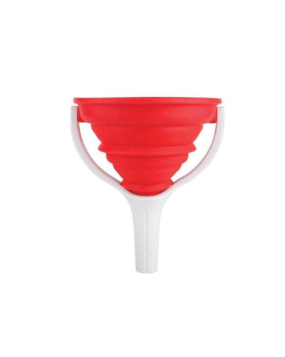 Лейка складная силиконовая Dexas Collapsible POP Funnel Red 6,5см красный (GCF2-1795)