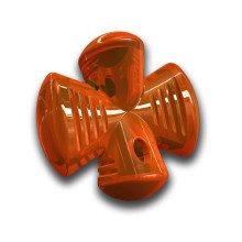 Игрушка для собак Bionic Opaque Stuffer Опак Стаффер для лакомств 12,5 см оранжевый (bc30085)