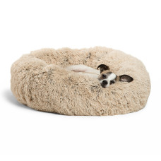 М'яке місце для собак Best Friends Donut Shag Taupe (Бежева елегантність) 114х114 см (bf4597)