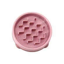 Миска-лабиринт для животных Outward Hound Fun Feeder (Фан-Фидер) Волна d=14,H=2.5см, 90г. Розовый (oh69754)