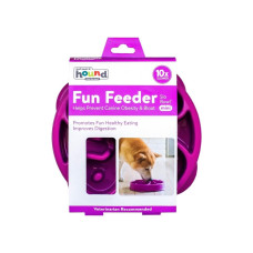 Миска-лабіринт для тварин Outward Hound Fun Feeder (Фан-Фідер) Квітка d = 20, H = 5.5 см, 240 г. Фіолетовий (oh51005)