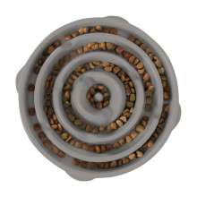 Миска-лабиринт для животных Outward Hound Fun Feeder (Фан-Фидер) Дроп d=29,9,H=5см,480г Серый (oh69892)