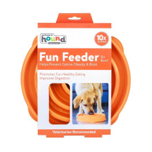 Миска-лабиринт для животных Outward Hound Fun Feeder Водоворот d=27.9,H=5.7см,480г Оранж (oh51001)