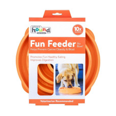Миска-лабиринт для животных Outward Hound Fun Feeder Водоворот d=27.9,H=5.7см,480г Оранж (oh51001)