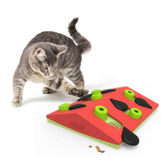 Іграшка ) для котів Nina Ottosson Cat Puzzle & Play Melon Madness (Каву) інтерактивна 2 рівень 26x7 (no69583)