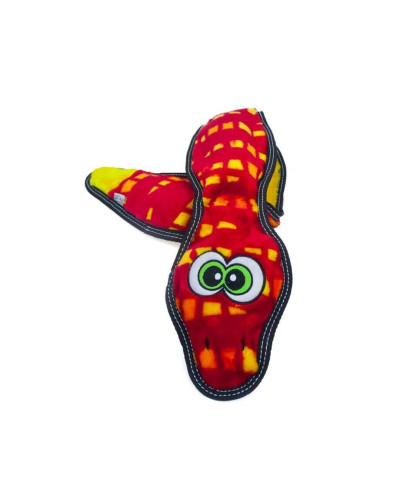 Игрушка для собак Outward Hound Invincibles Tough Seamz Snake (Змея-пищалка) красная 51 см (oh32137)